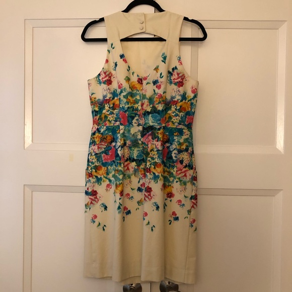 Anthropologie Maeve Tea Garden Sheath Dress - Picture 7 of 9
